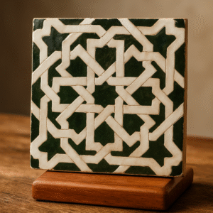 Fes eight starred Zellige tiles - Image 4